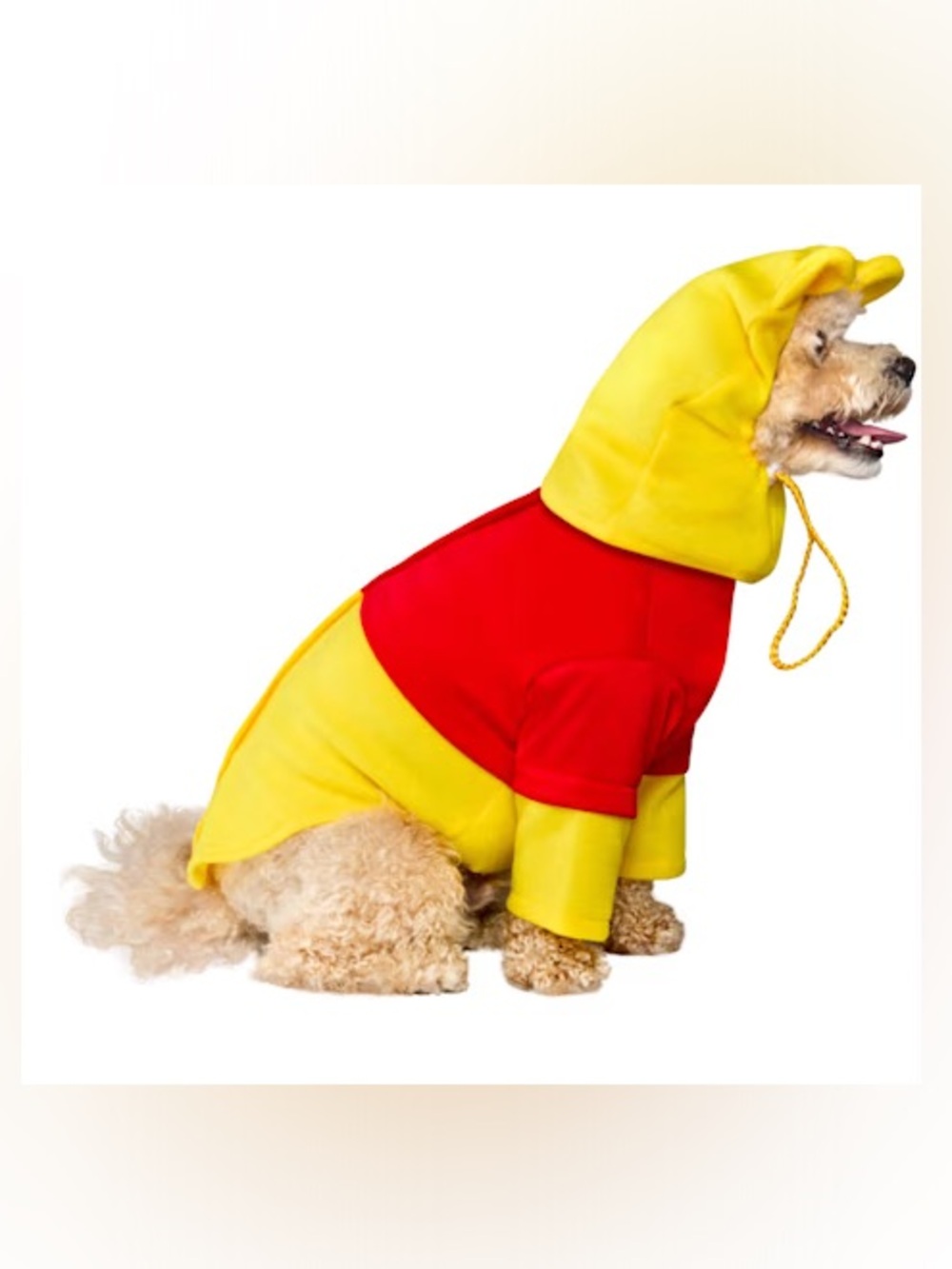 Disney Winnie the Pooh Pet Costume Hoodie - NWT - XL
